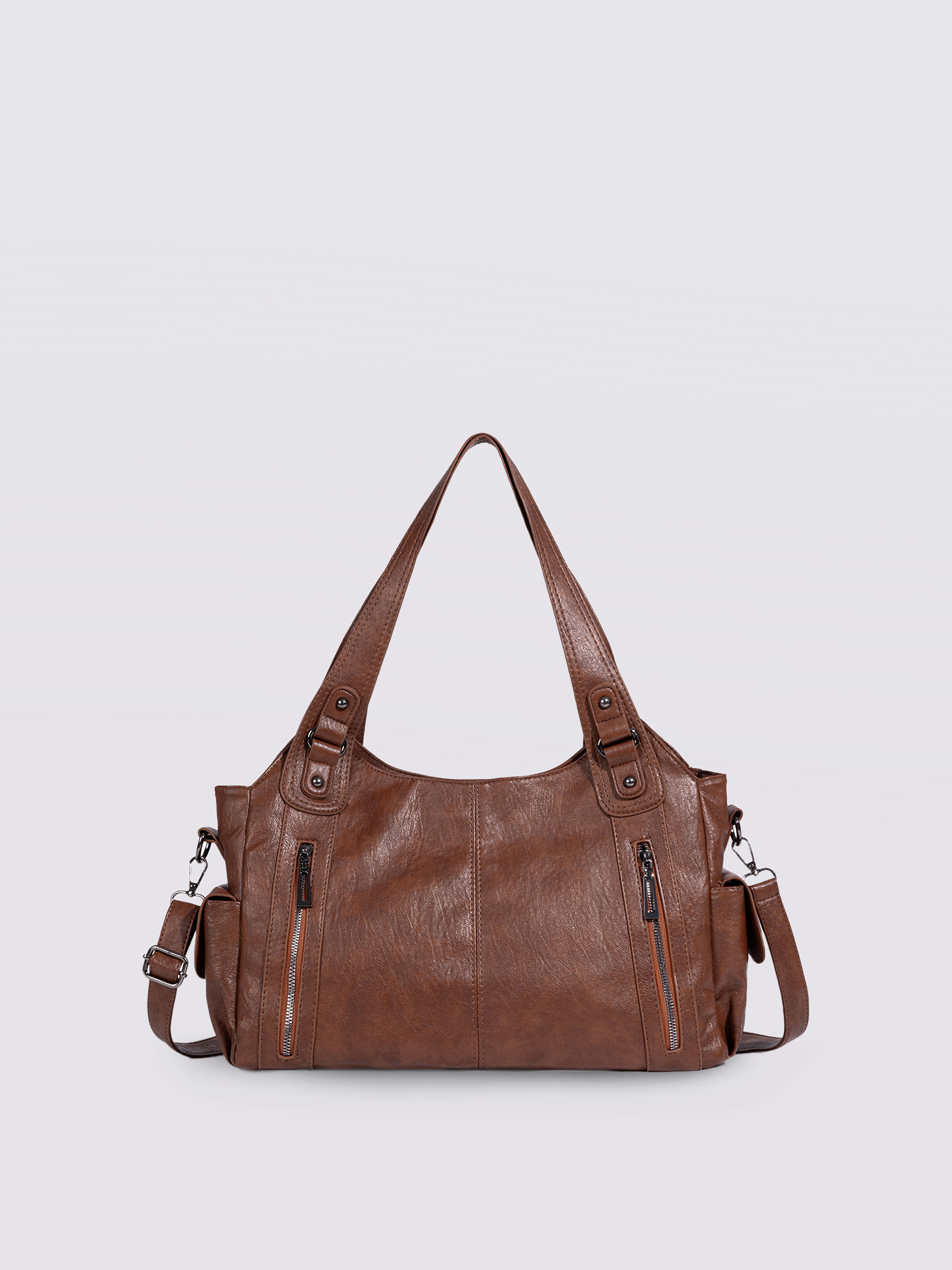 Eleganza quotidiana - Borsa tote in pelle nera