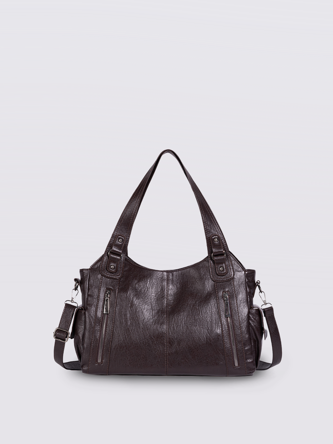 Eleganza quotidiana - Borsa tote in pelle nera