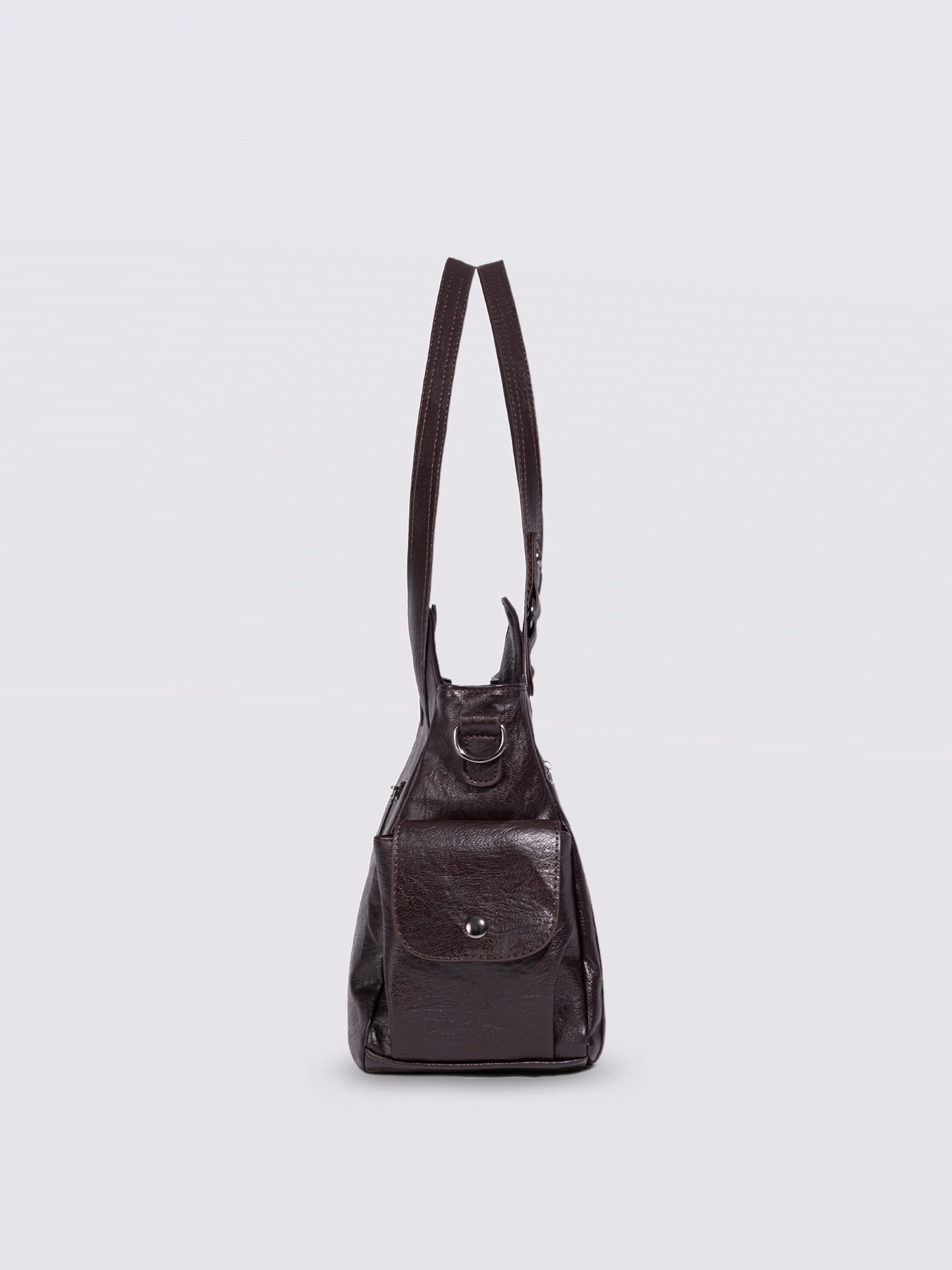 Eleganza quotidiana - Borsa tote in pelle nera