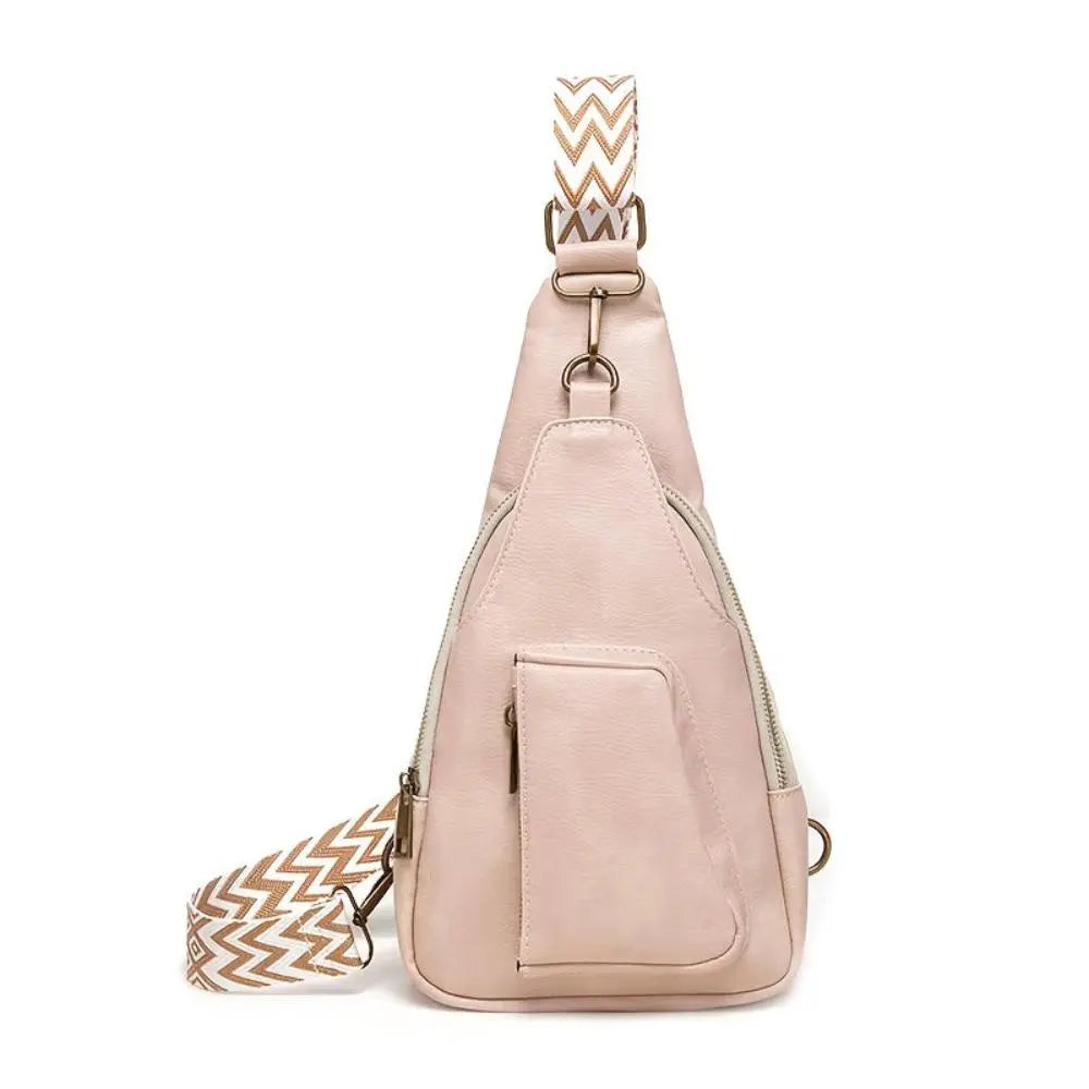 Mackenzie - Women's Vintage Crossbody Sling Bag with Geometric Strap