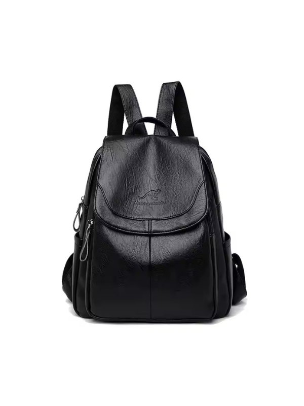 Isla - Women's Anti-Theft PU Leather Backpack with RFID Protection and Stylish Design
