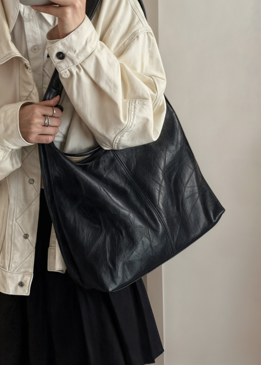 Fiona - Women's Vegan Leather Tote - photo 8