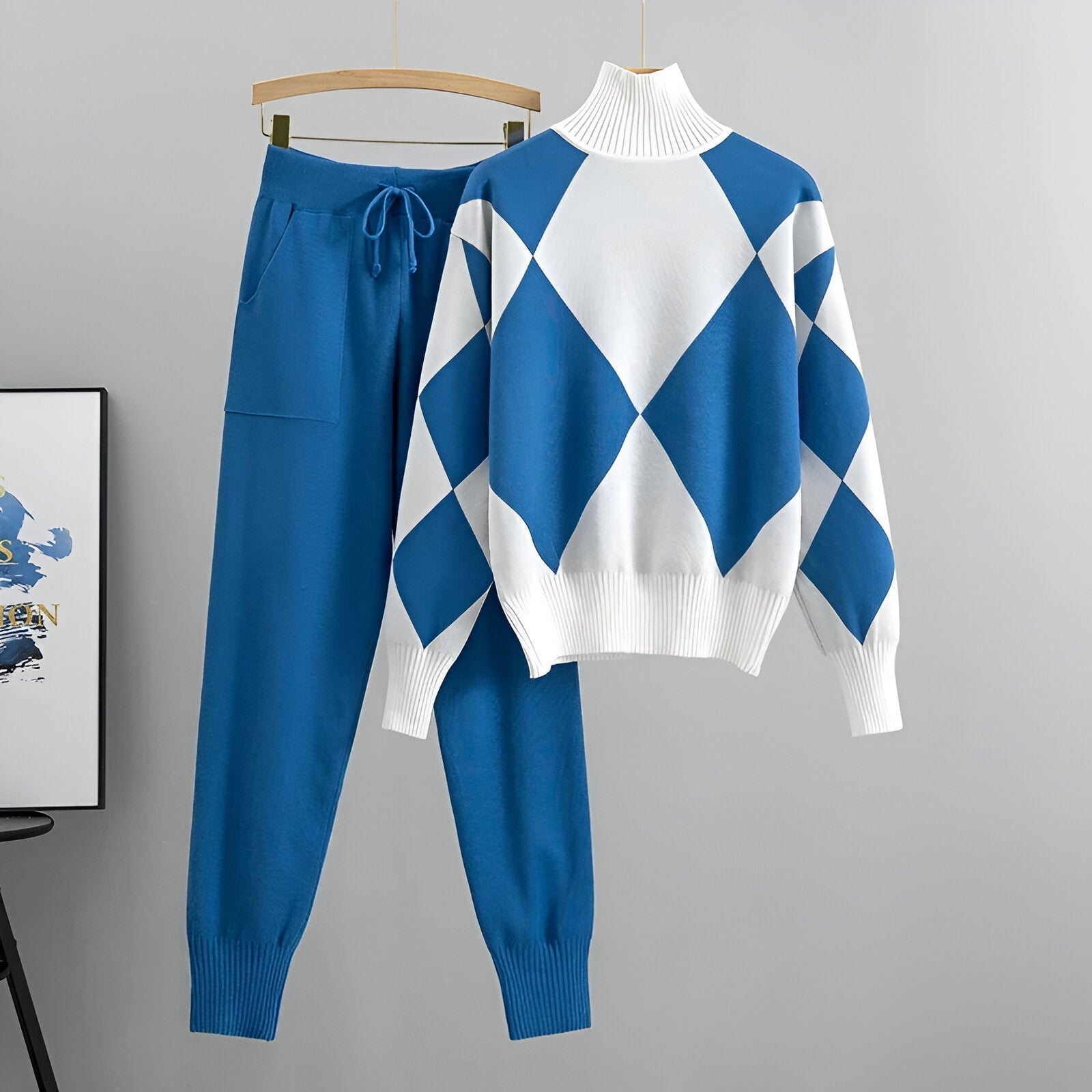Coraline - Women's Warm Turtleneck Set