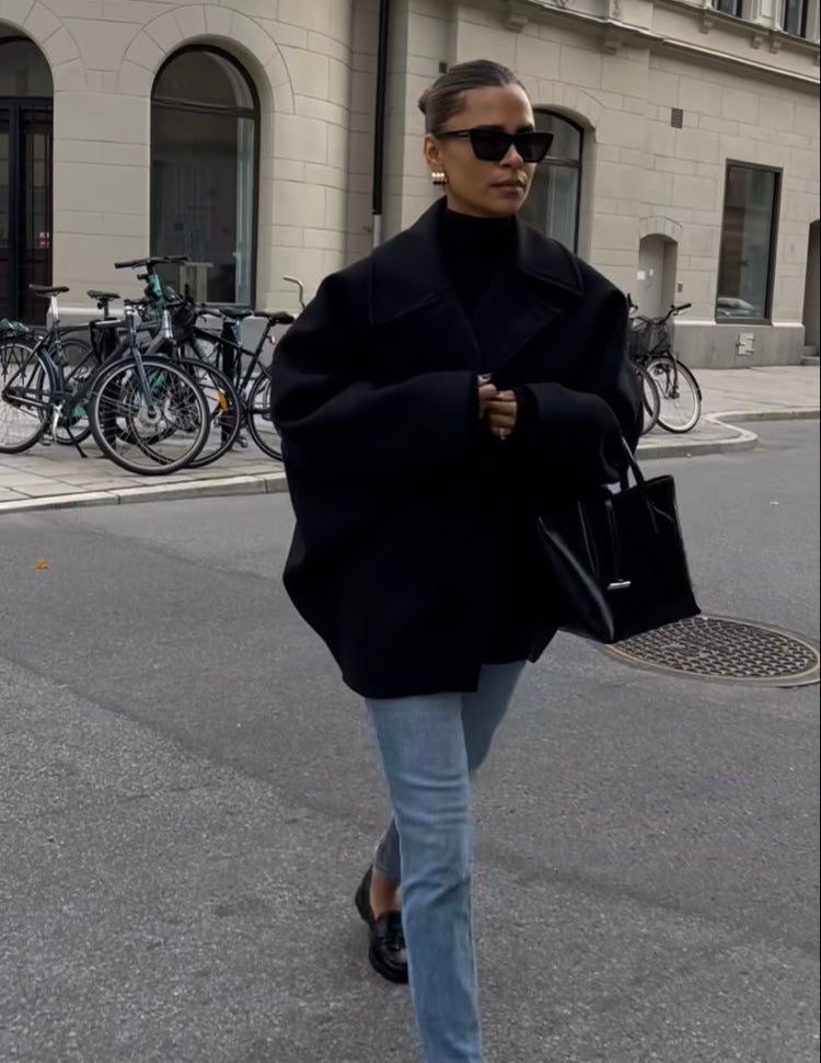 Elyse - Women's Knit Coat for Effortless Fall Style