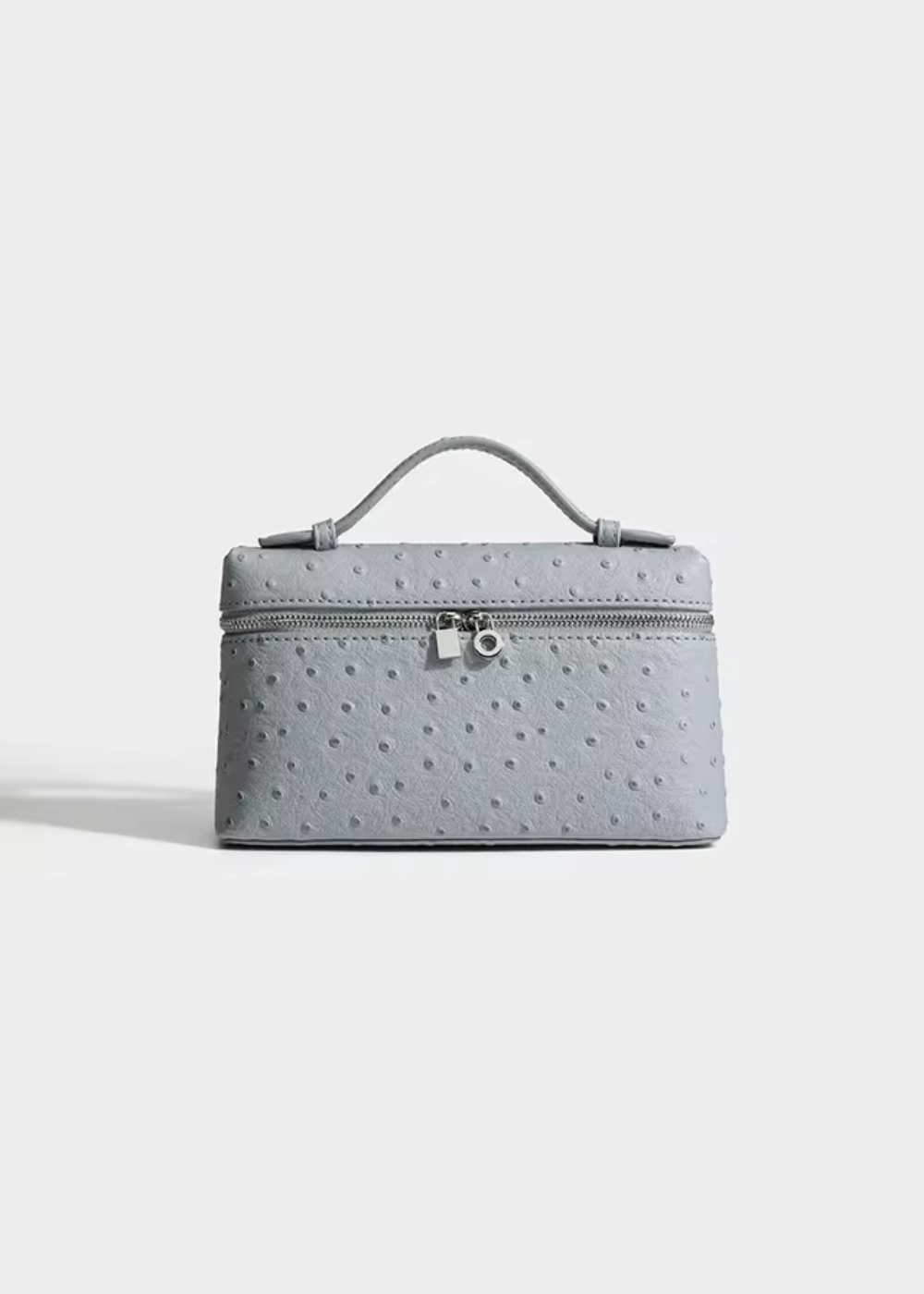 Isabella - Women's Ostrich Sling Clutch - photo 3