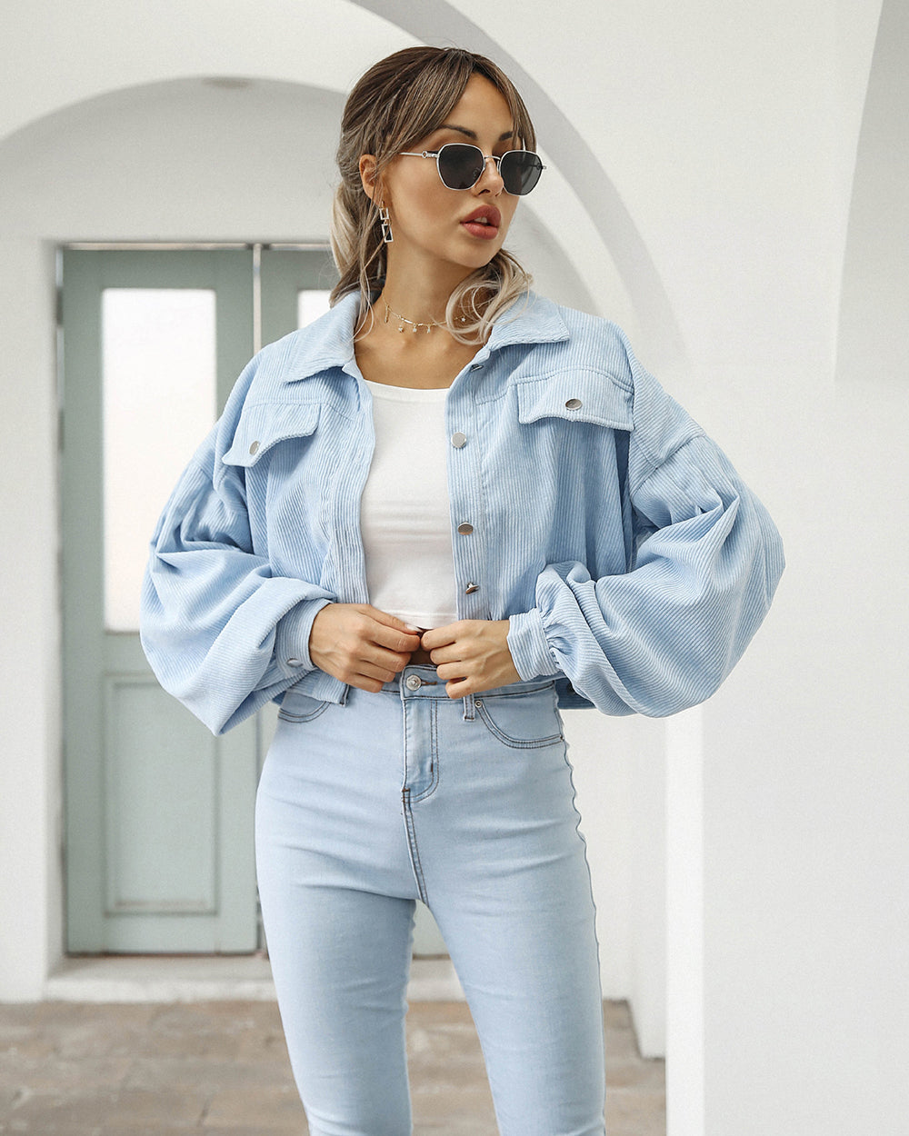 Anika - Women's Cropped Jacket