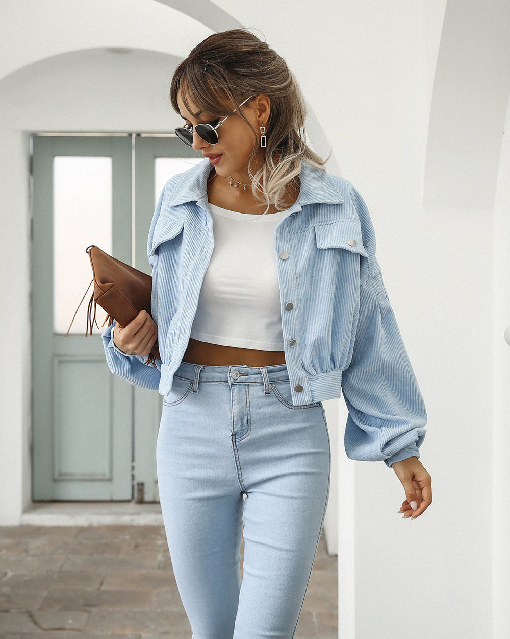 Anika - Women's Cropped Jacket