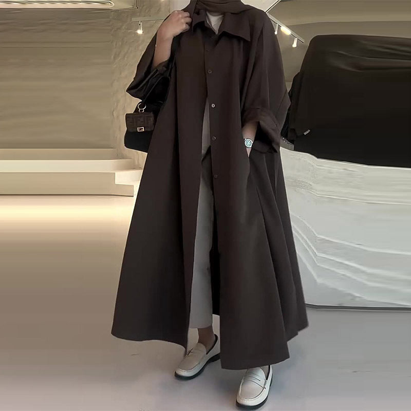 Jemma - Women's Oversized Trench Coat