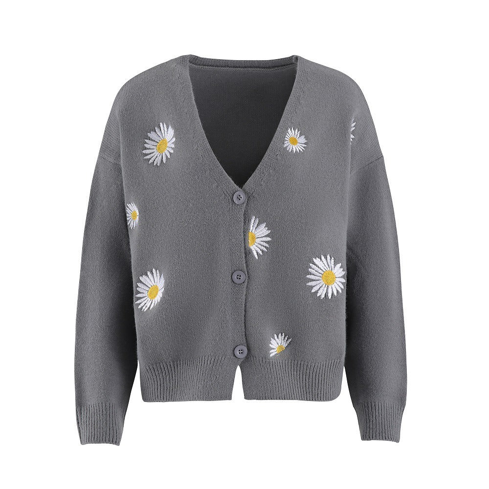 Mireya - Women's Fresh Floral Cardigan