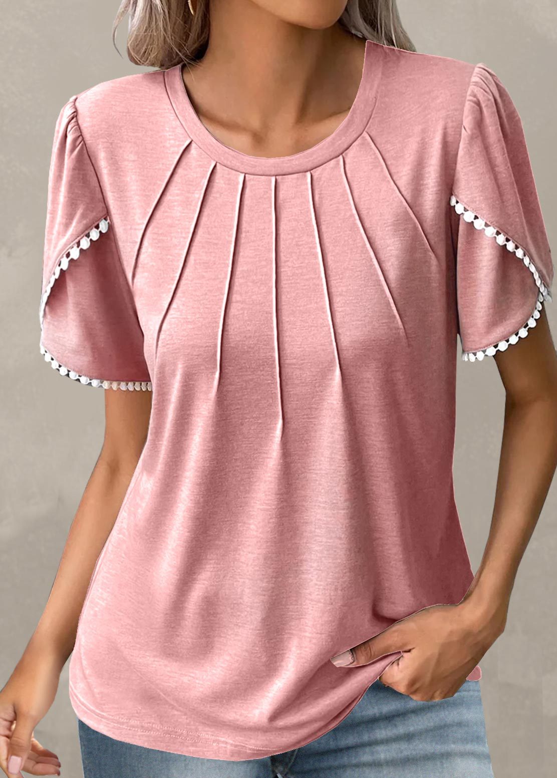 Jacinda - Women's and Comfy Top (Plus Size Available)
