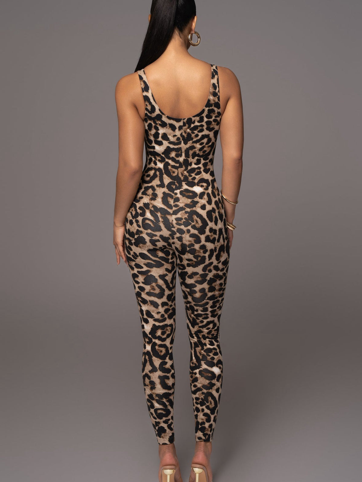 Aerin - Tuta con stampa leopardata da donna
