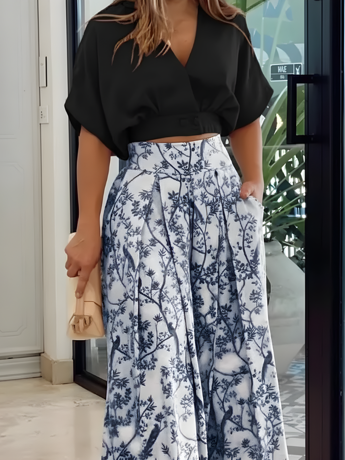 Diana - Women's Two-Piece Set Summer Elegance