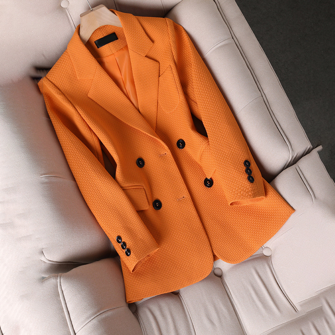 Luma - Women's Tailored Double-Breasted Blazer