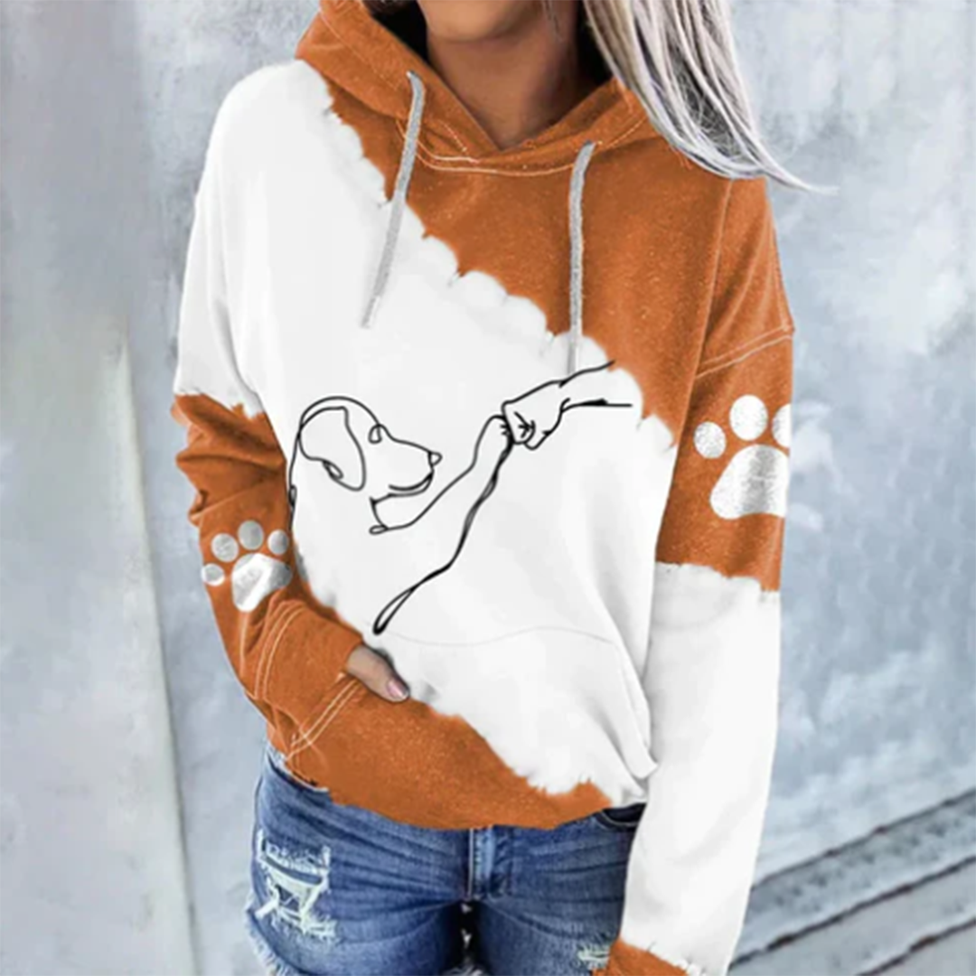 Amara - Women's Pet Lover Hoodie Cozy and Stylish for Casual Days