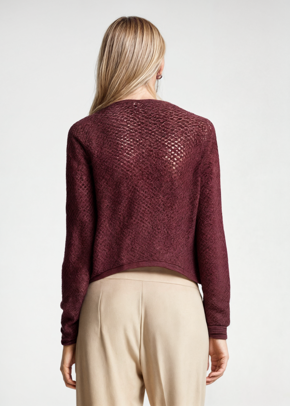 Rosalind - Women's Knit Cardigan - photo 4