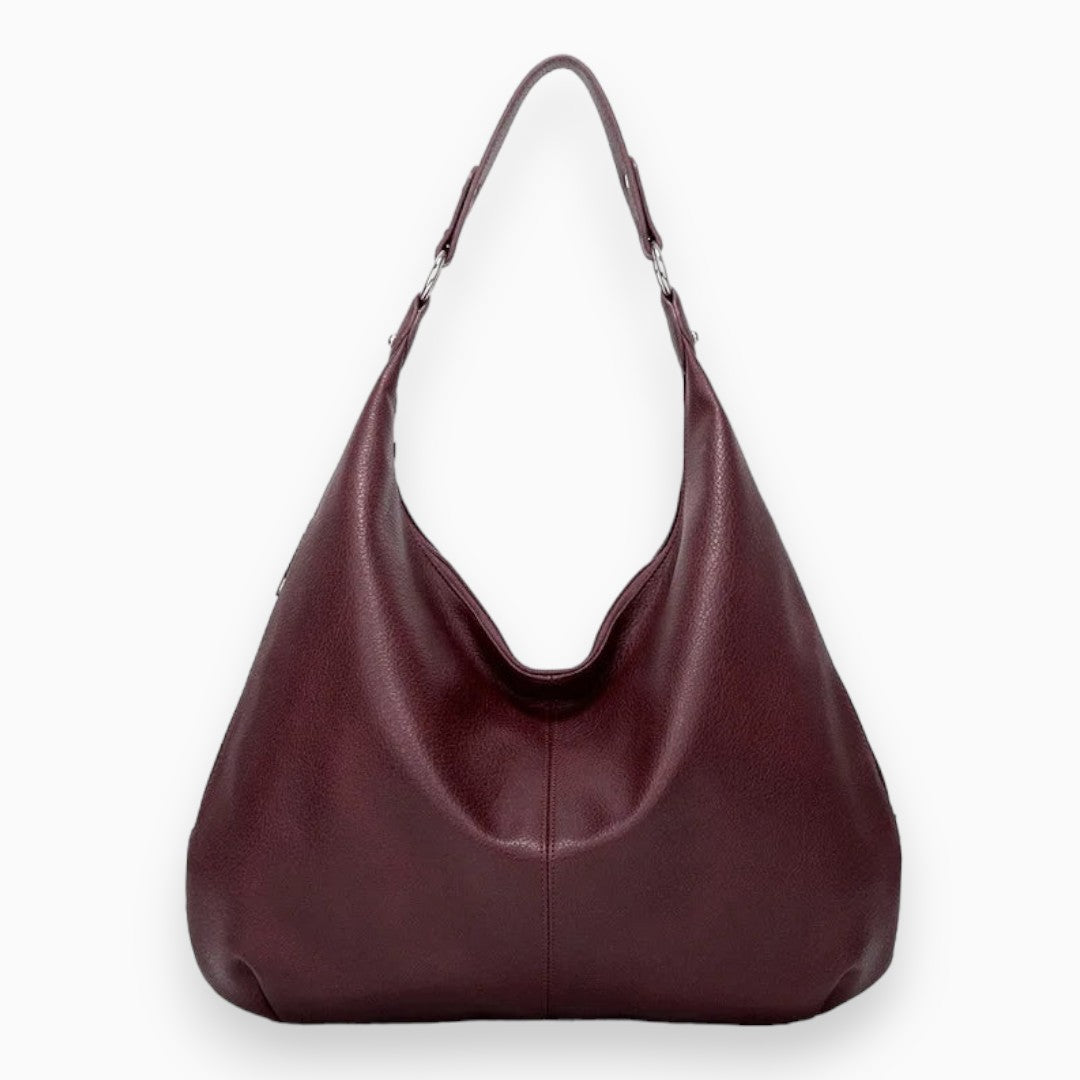 Faye - Women's Leather Hobo Bag for Everyday Use