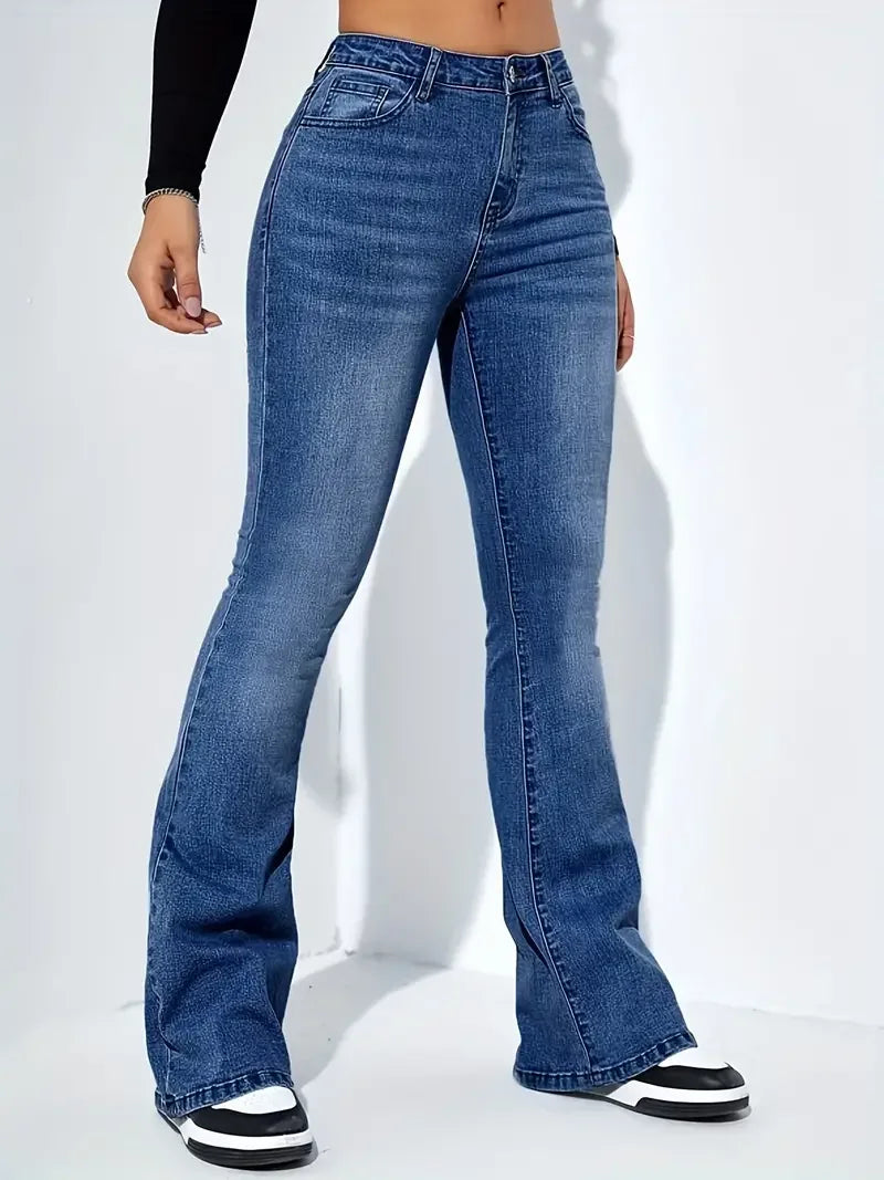 Neveah - Women's Flare Jeans
