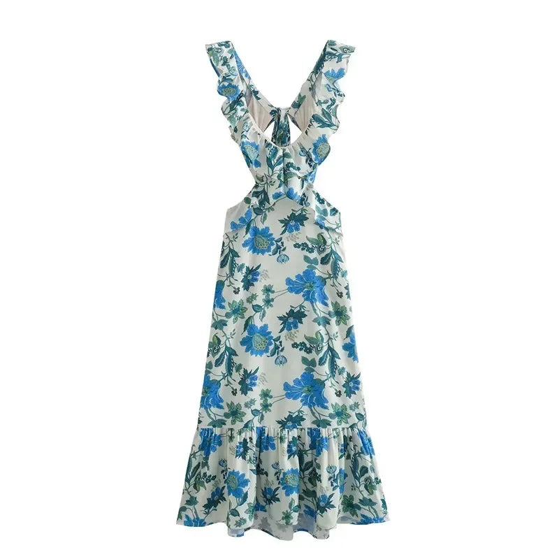 Francesca - Women's Ruffle Dress - photo 1