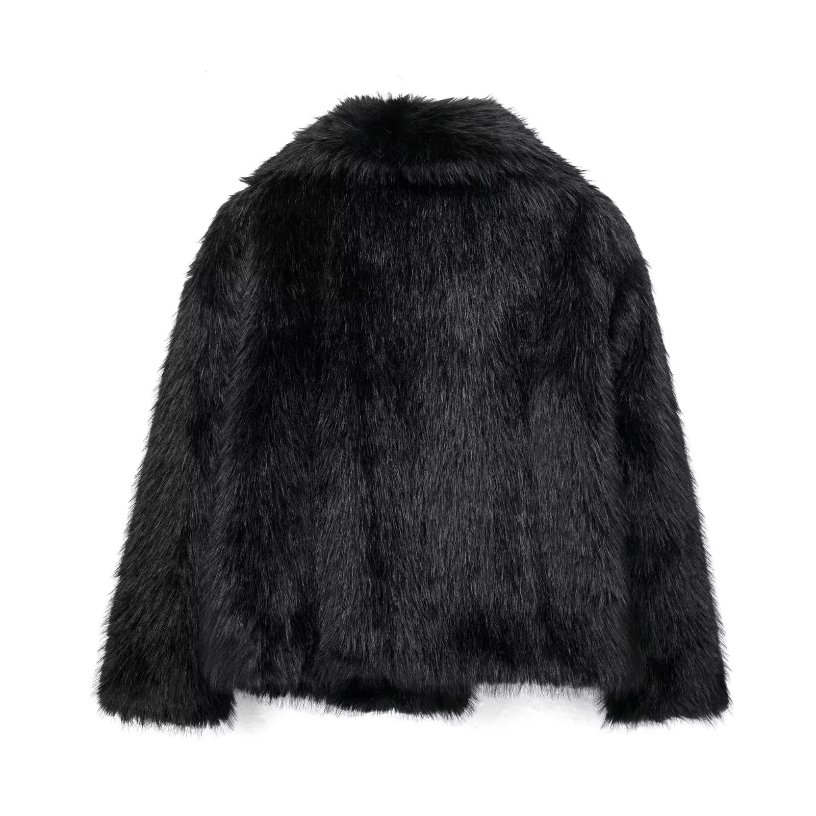 Quinn - Cappotto in morbida pelliccia sintetica da donna