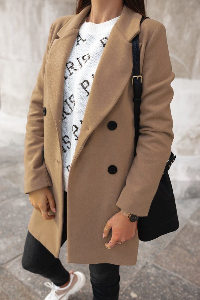 Livia - Cappotto Doppiopetto da Donna