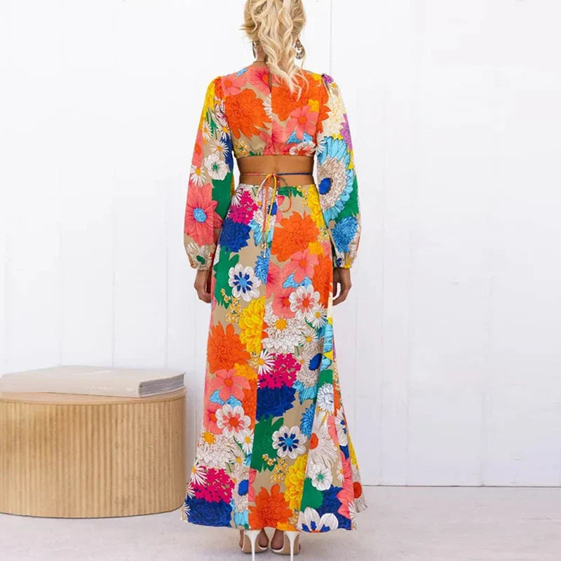 Sierra - Women's Floral Print Vacation Dress - photo 4