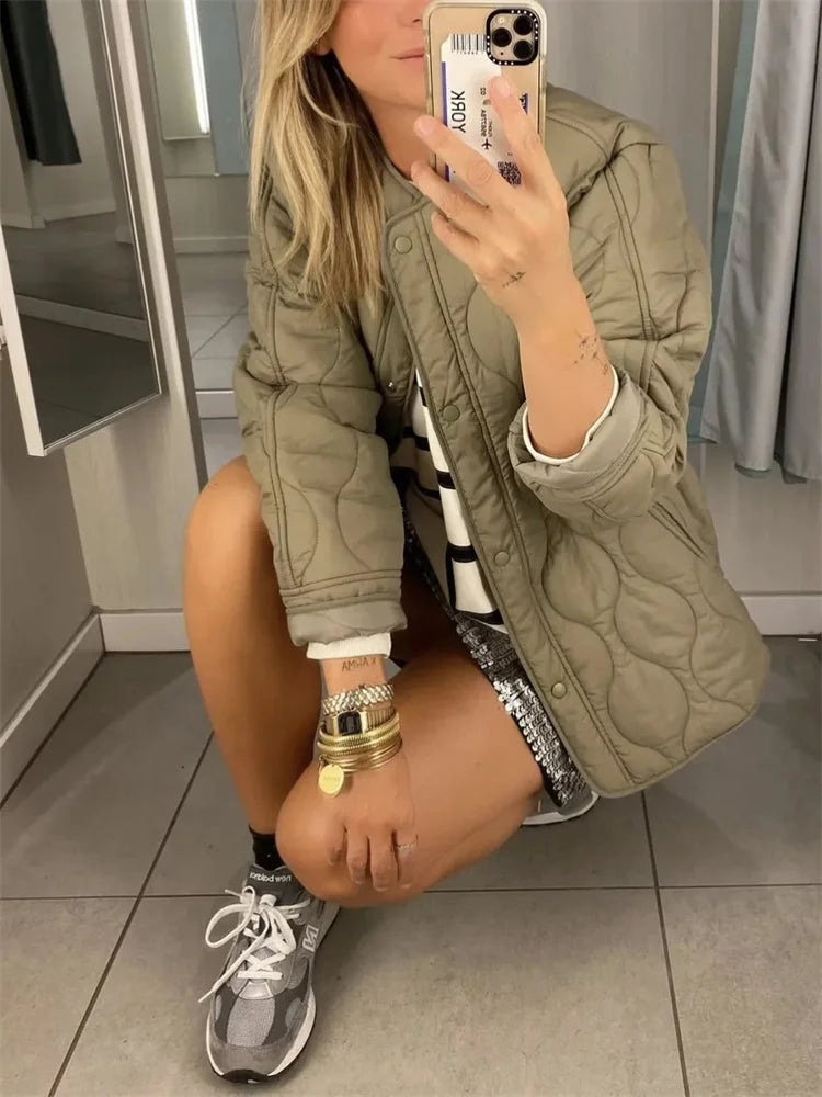 Nicole - Women's Loose-Fit Winter Jacket