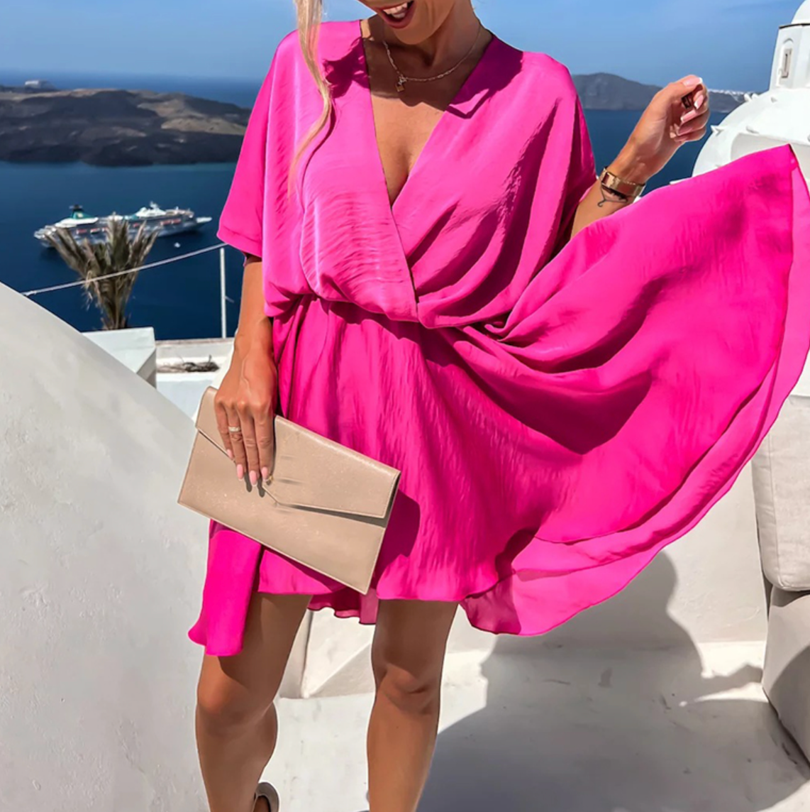 Valencia - Women's Summer Mini Dress - photo 12