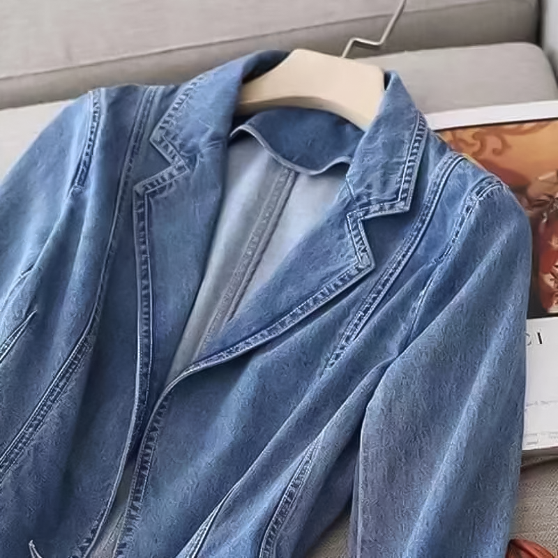 Blazer vaquero de mujer