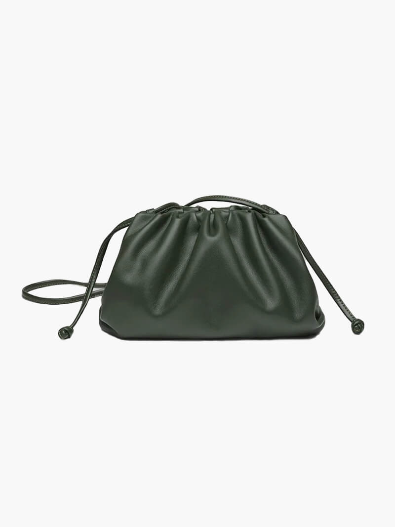 Maris - Women's Pouch Crossbody Leather Bag - photo 5