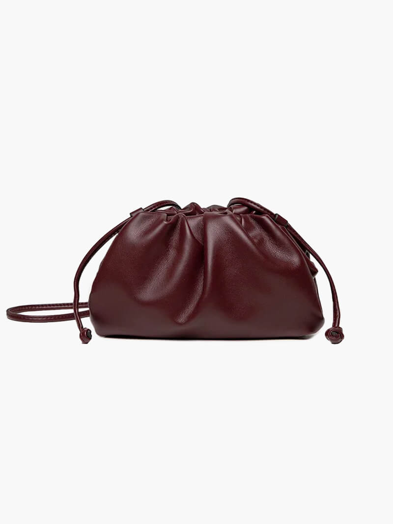Maris - Women's Pouch Crossbody Leather Bag