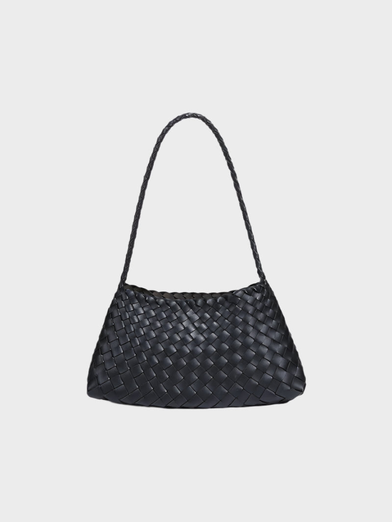 Aira - Women's Faux Leather Braided Handbag - photo 1