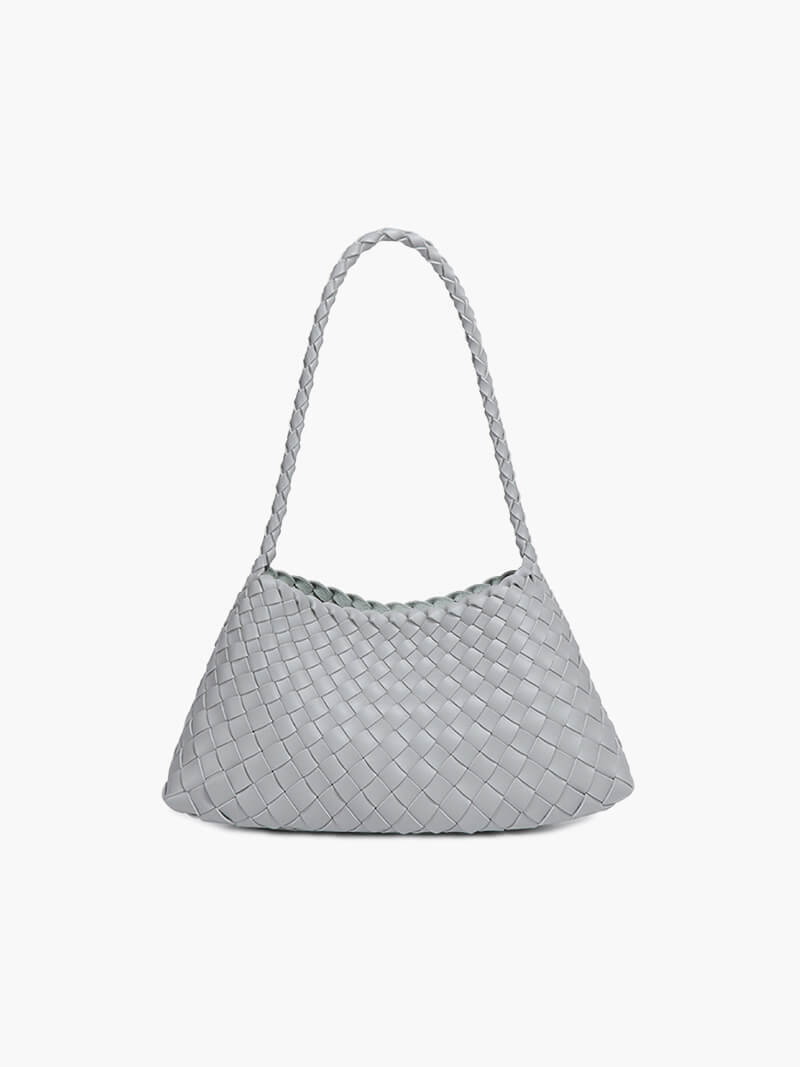 Aira - Women's Faux Leather Braided Handbag - photo 11