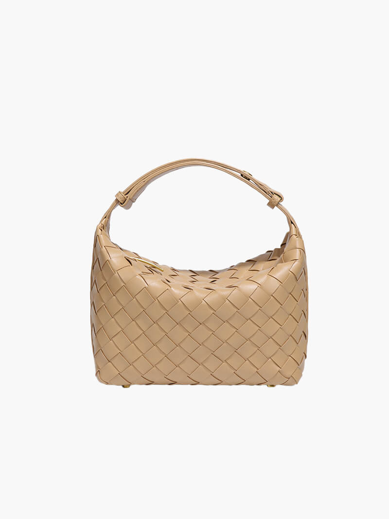 Fenella - Women's Mini Woven Faux Leather Bag