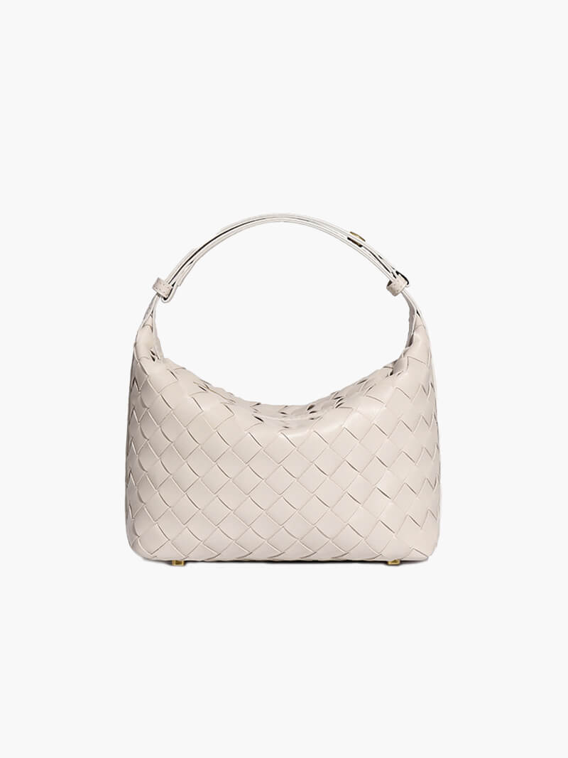 Fenella - Women's Mini Woven Faux Leather Bag - photo 3