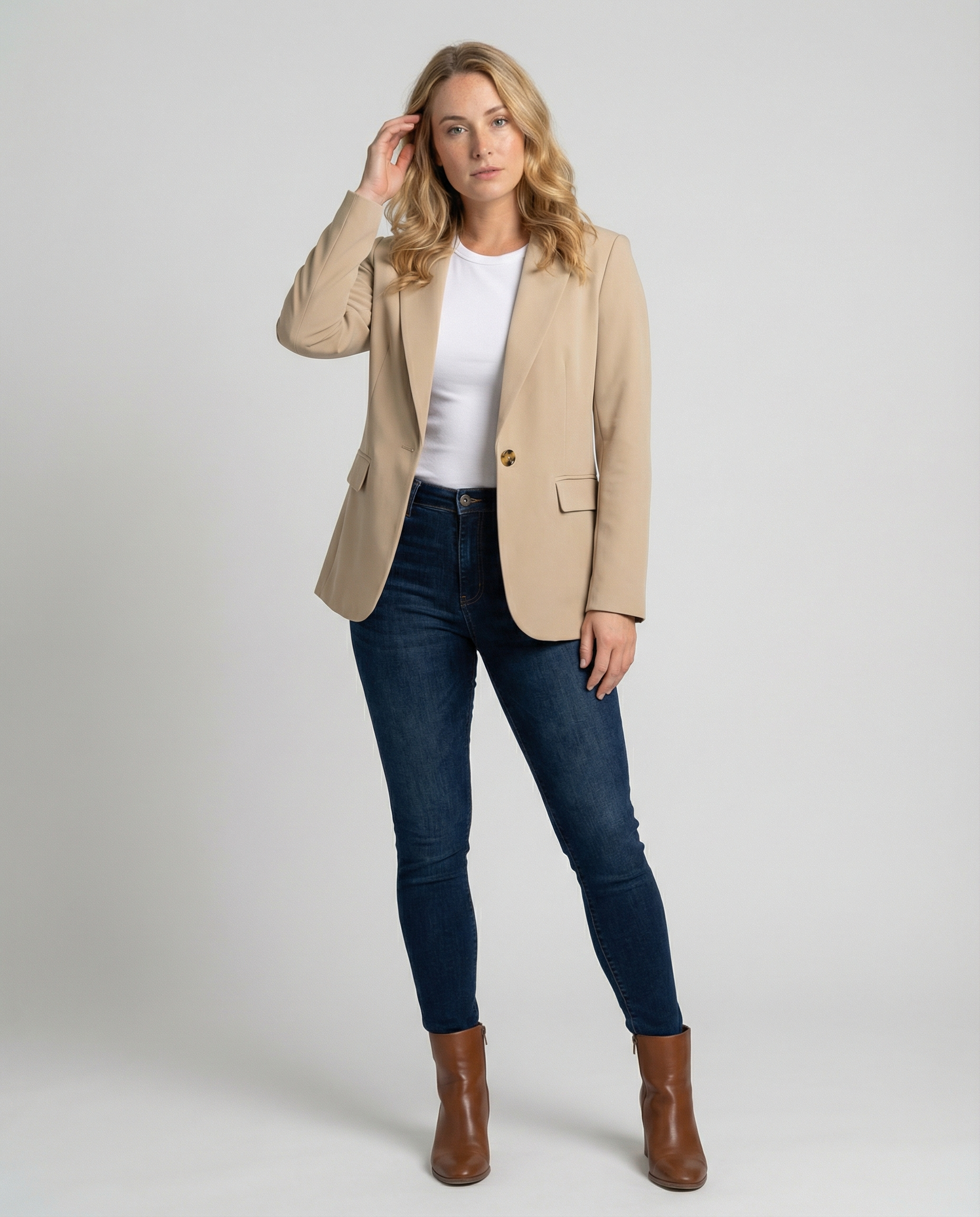 Blazer sartoriale da donna dallo stile sofisticato e intramontabile