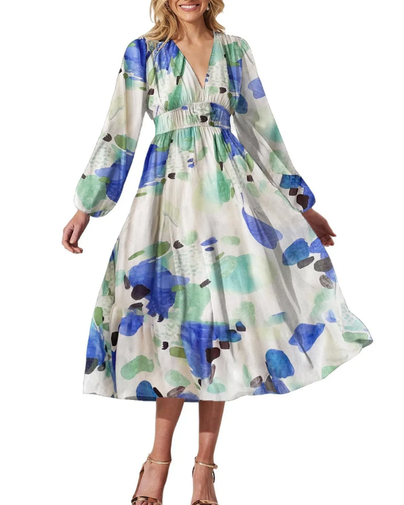 Taylor - Women's Floral Maxi Dress