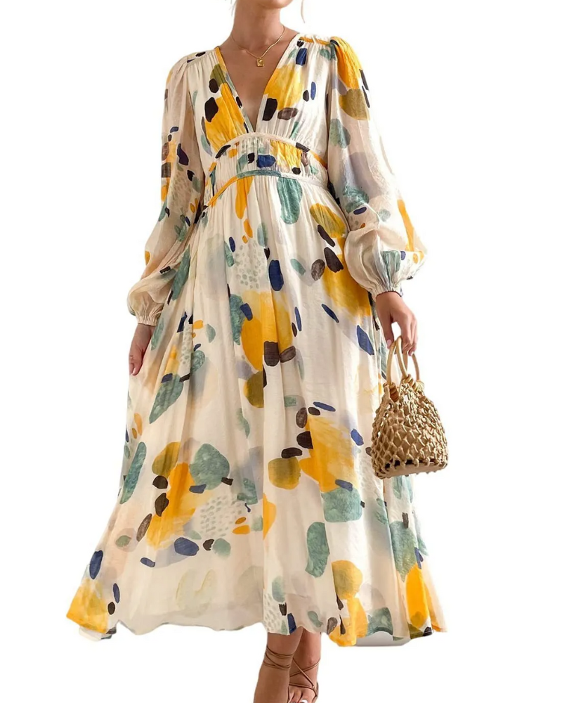 Taylor - Women's Floral Maxi Dress