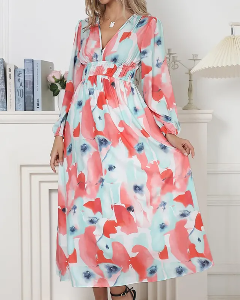 Taylor - Women's Floral Maxi Dress