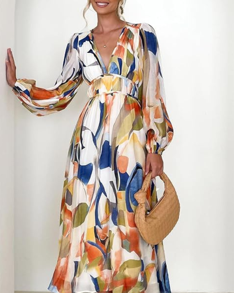 Taylor - Women's Floral Maxi Dress