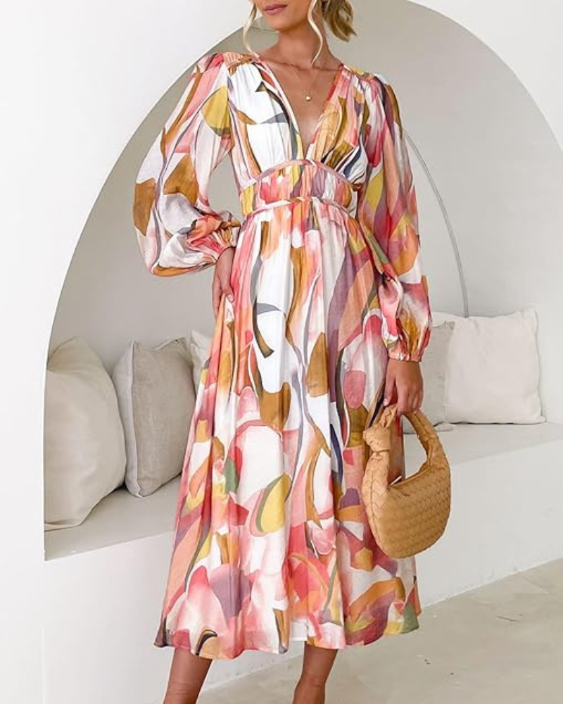 Taylor - Women's Floral Maxi Dress