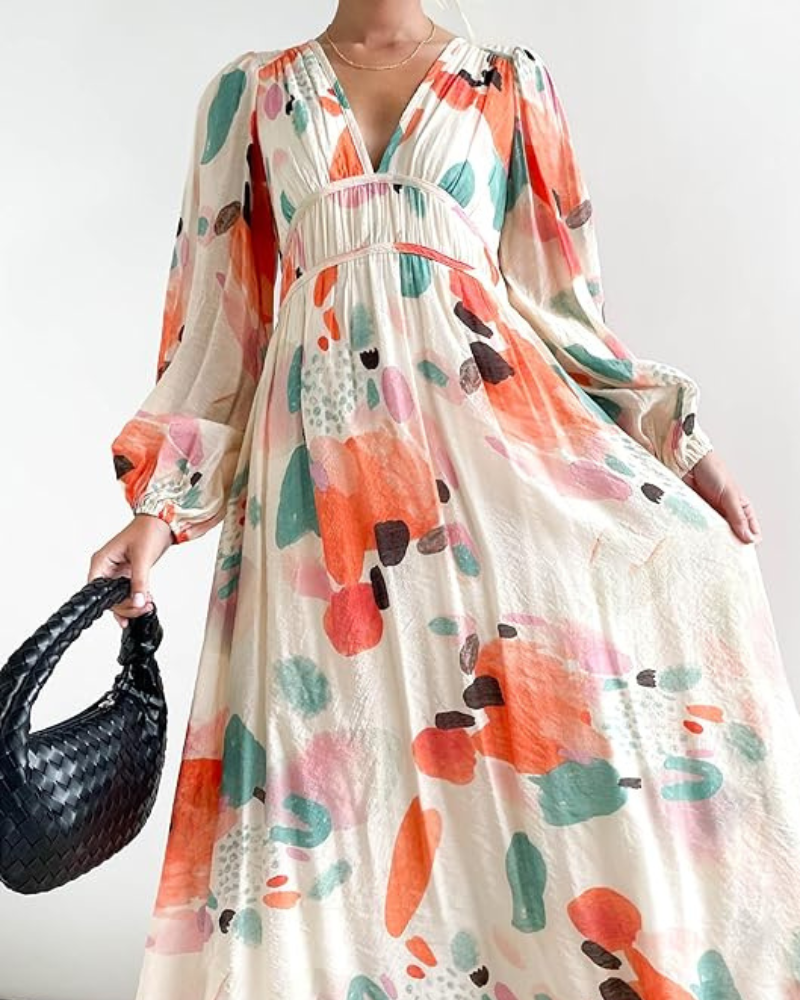 Taylor - Women's Floral Maxi Dress