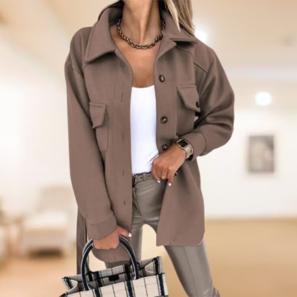 Anika - Women's Warm Trench Coat
