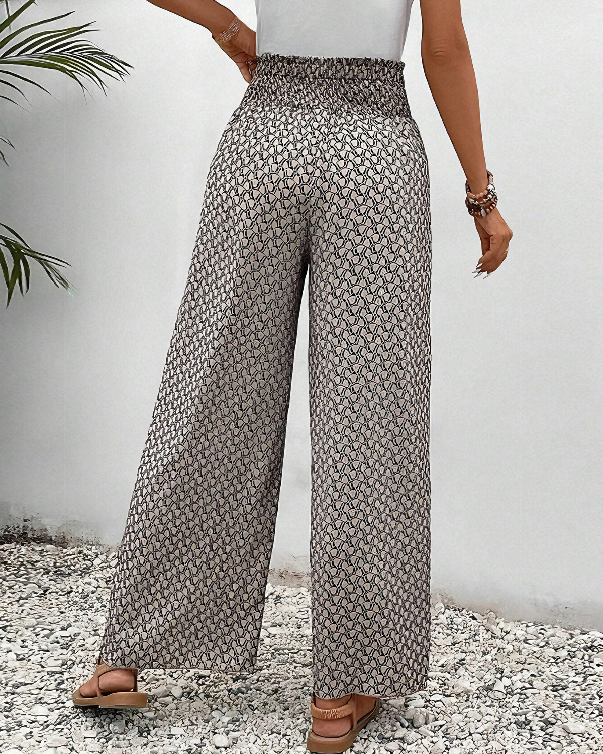 Tina - Relaxed Wide-Leg Pants for Women - photo 3