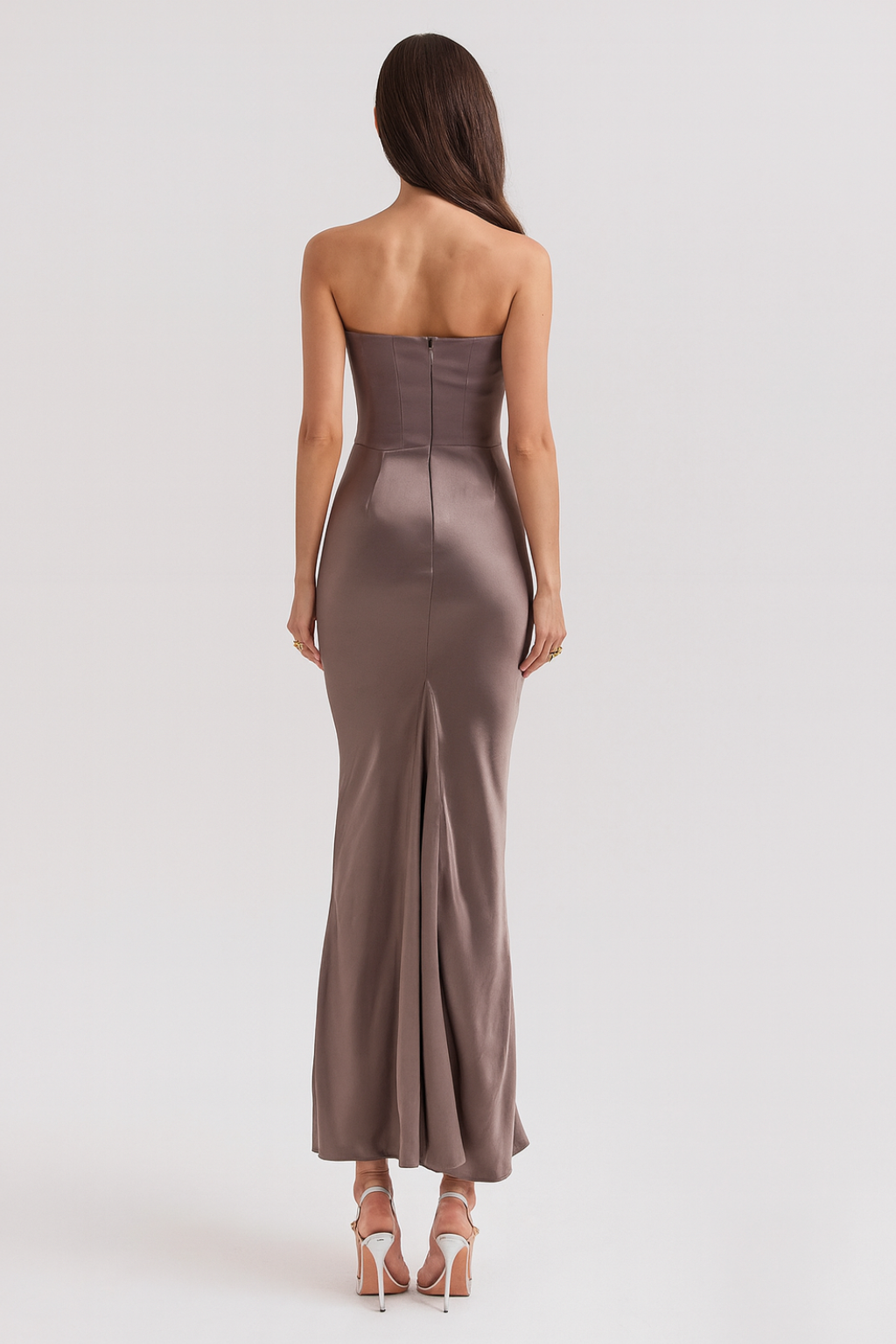 Vera - Women's Strapless Elegant Maxi Dress - photo 2