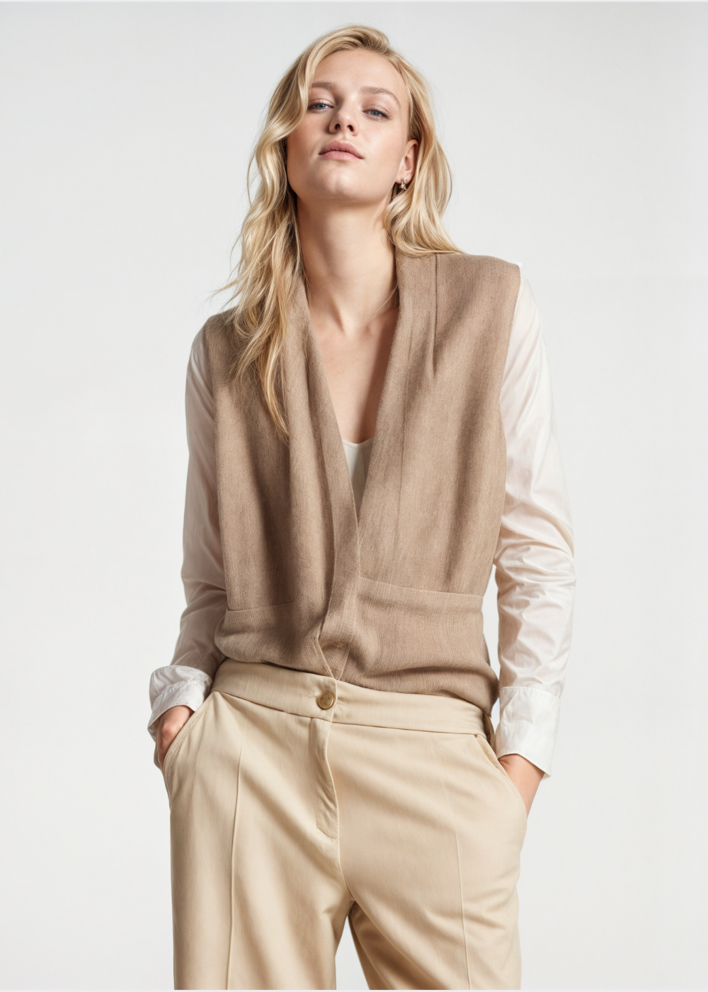 Vivienne - Women's Cashmere Vest