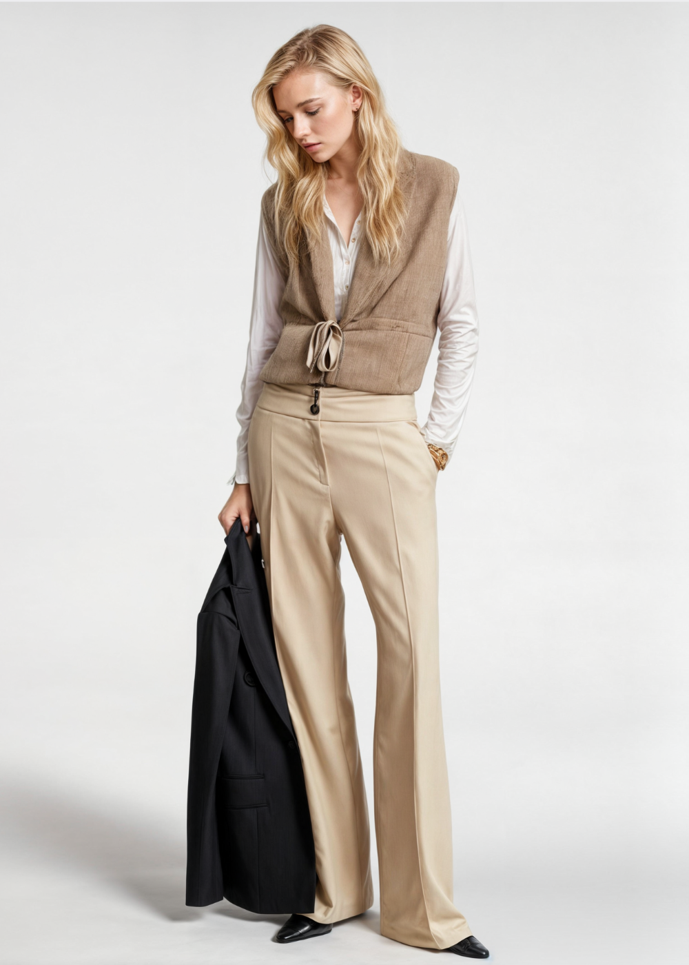 Vivienne - Women's Cashmere Vest - photo 2