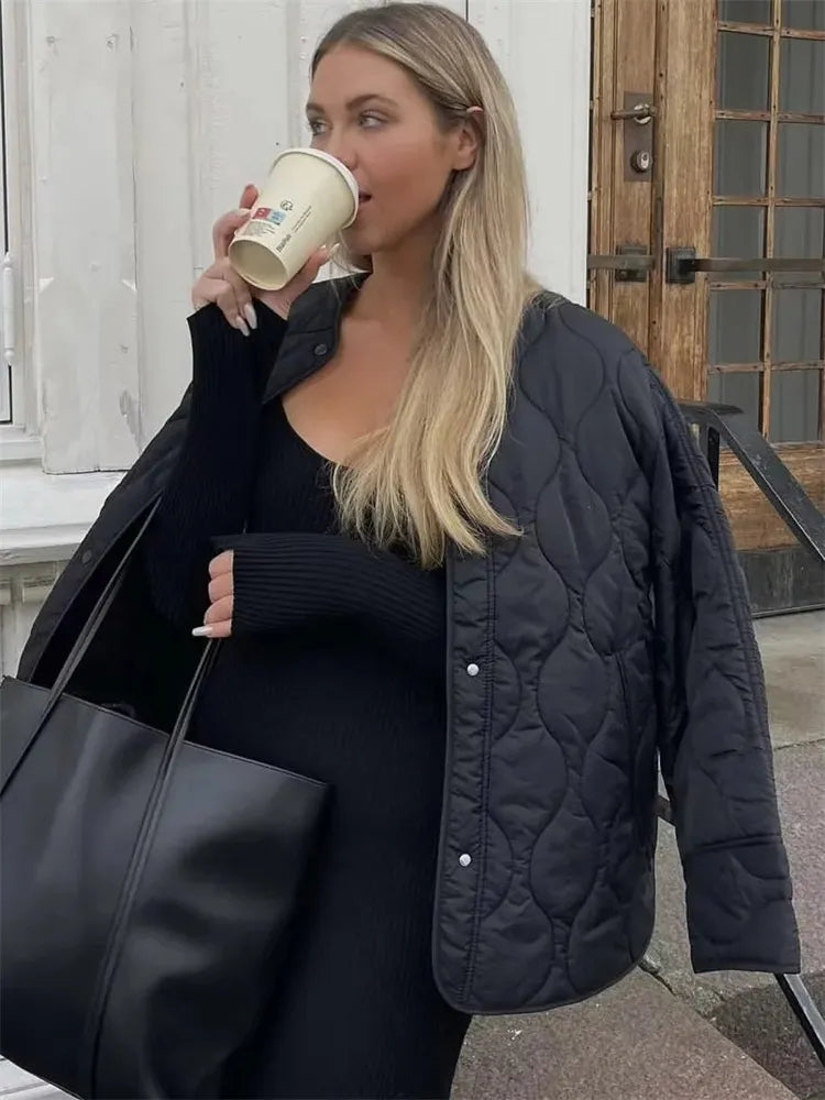 Nicole - Women's Loose-Fit Winter Jacket