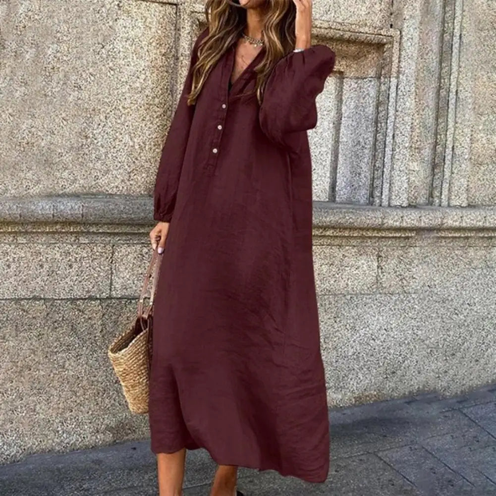Alinta - Women's Midi Dress (Plus Size Available)