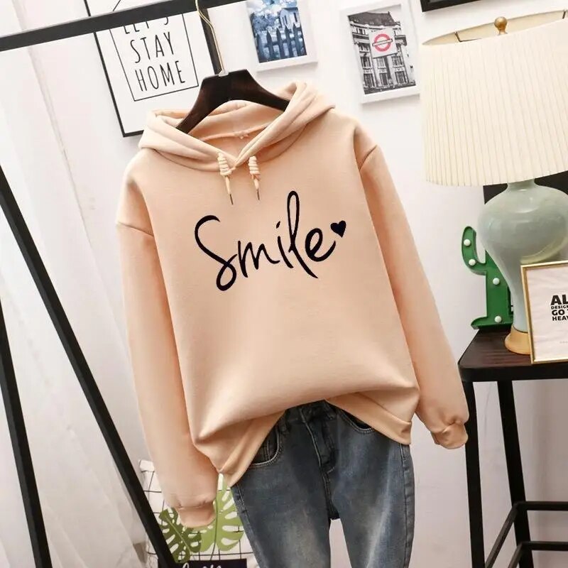 Addison - Women's Relaxed Hoodie with a Drawstring - photo 1