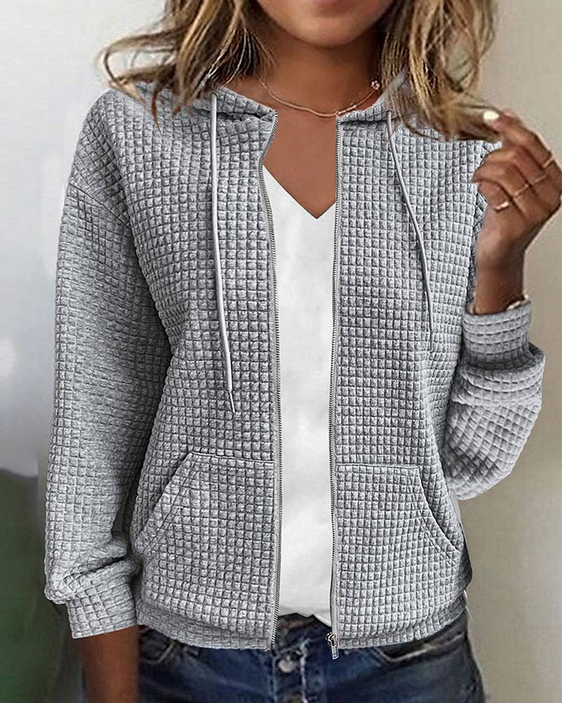 Cynthia - Women's Casual Hoodie with Long Sleeves